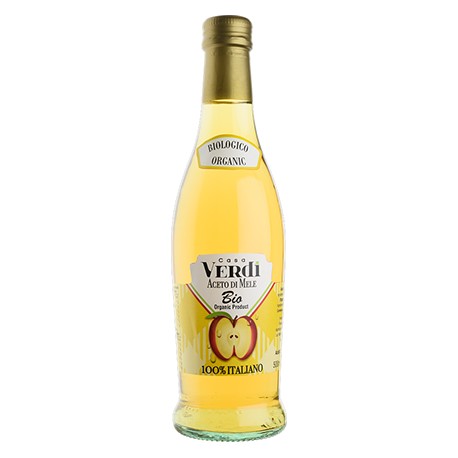 VINAGRE DE MANZANA ORGÁNICO (BIO) Casa Verdi x 500 ml