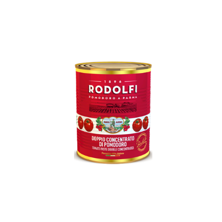 Doble concentrado de Tomate Rodolfi x 410 gr