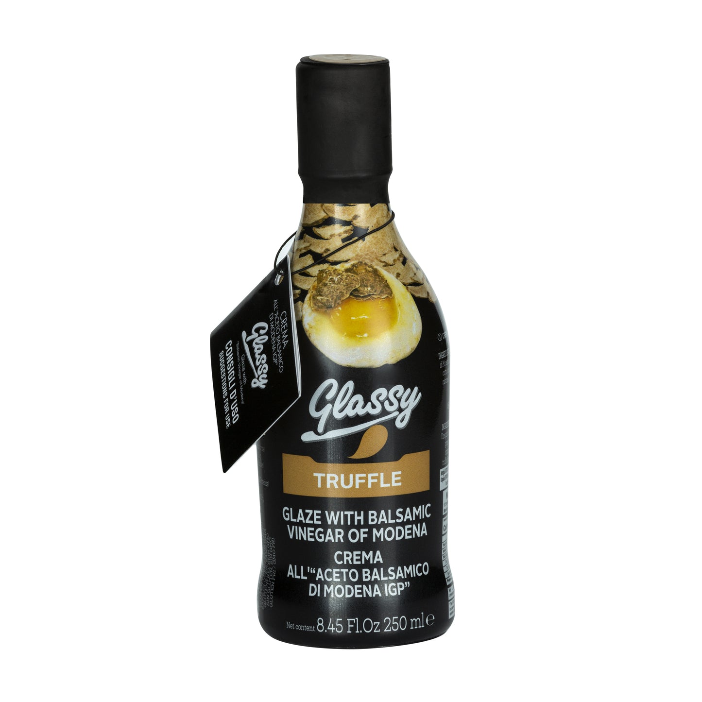 CREMA DE BALSAMICO GLASSY - SABOR TRUFA x 250 c.c.