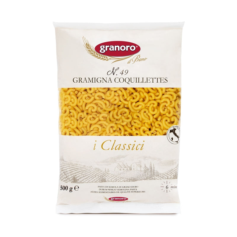 PASTA GRAMIGNA COQUILLETES 500 gr