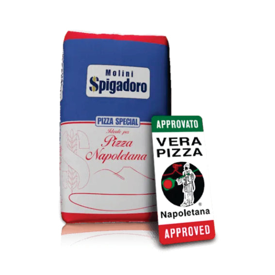 HARINA DE TRIGO FORTIFICADA TIPO "00" PARA PIZZA SPIGADORO "NAPOLETANA 10 KG"
