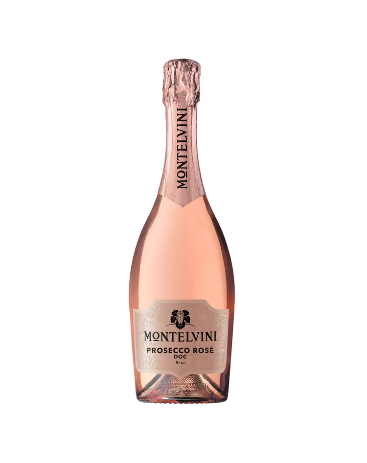 VINO PROSECCO ROSE DOC - SPUMANTE BRUT 750 ml (rosado) - Montelvini