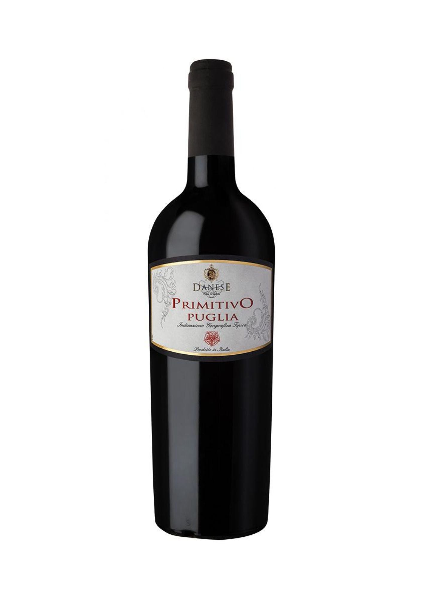 VINO PRIMITIVO PUGLIA I.G.T x 750 ml DANESE