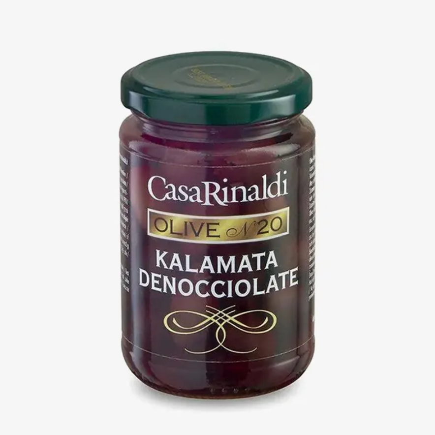 ACEITUNAS KALAMATA DESHUESADAS 300 gr