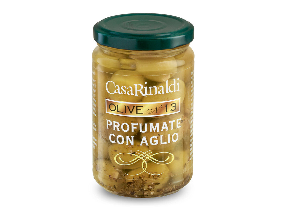 ACEITUNAS EN CONSERVA CON AJO 290 gr