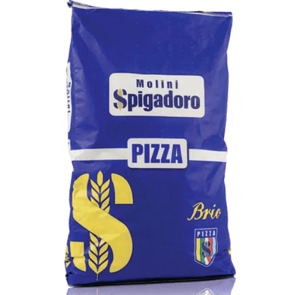 HARINA DE TRIGO FORTIFICADA TIPO "00" PARA PIZZA  SPIGADORO "BRIO 25 KG" Contáctenos para cotizar
