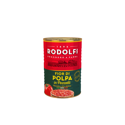 Pulpa en pedacitos Rodolfi x400gr