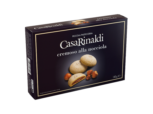 GALLETAS CON CREMA DE AVELLANA 140 gr