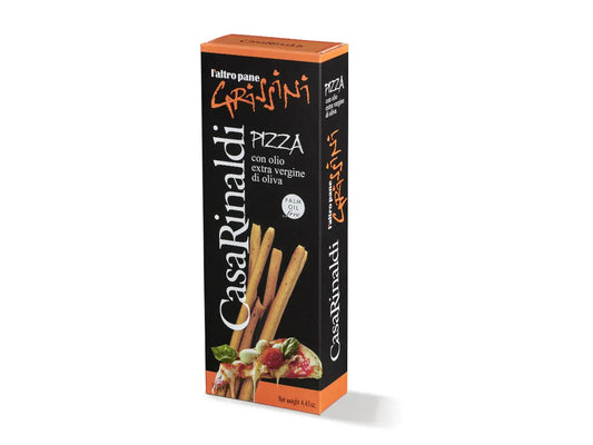 GRISSINI SABOR PIZZA Y ACEITE DE OLIVA EXTRAVIRGEN 125 gr