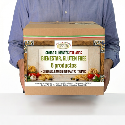 COMBO ALIMENTOS ITALIANOS BIENESTAR GLUTEN FREE