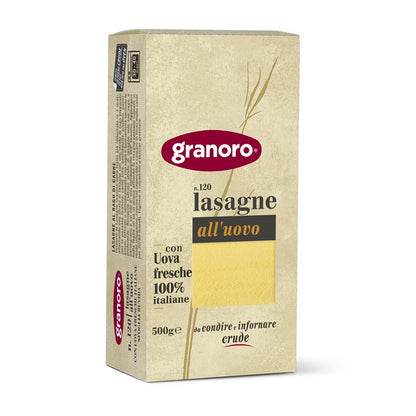 PASTA LASAGNA AL HUEVO PRECOCIDA 500 gr
