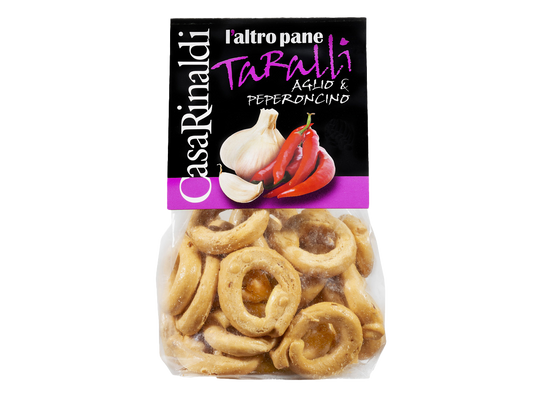 TARALLI AJO Y PEPERONCINO 200 gr