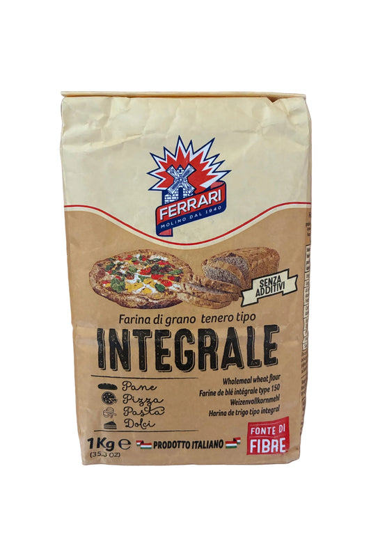 Harina de trigo Integral 1 Kilo