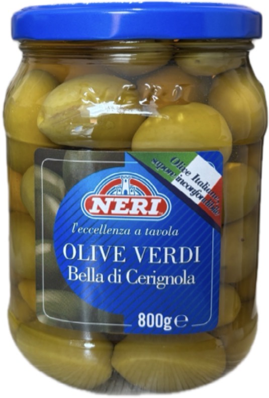 Aceitunas Verdes Bella di Cerignola 800 gr