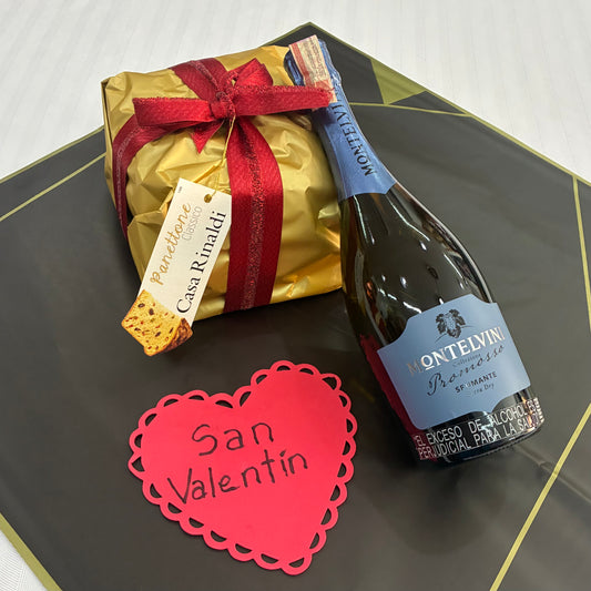 Combo San Valentín Dorado