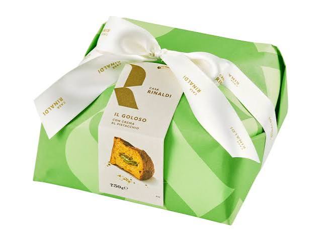 Panettone 750 gr Pistacchio Casa Rinaldi - DISPONIBLE 15 NOVIEMBRE
