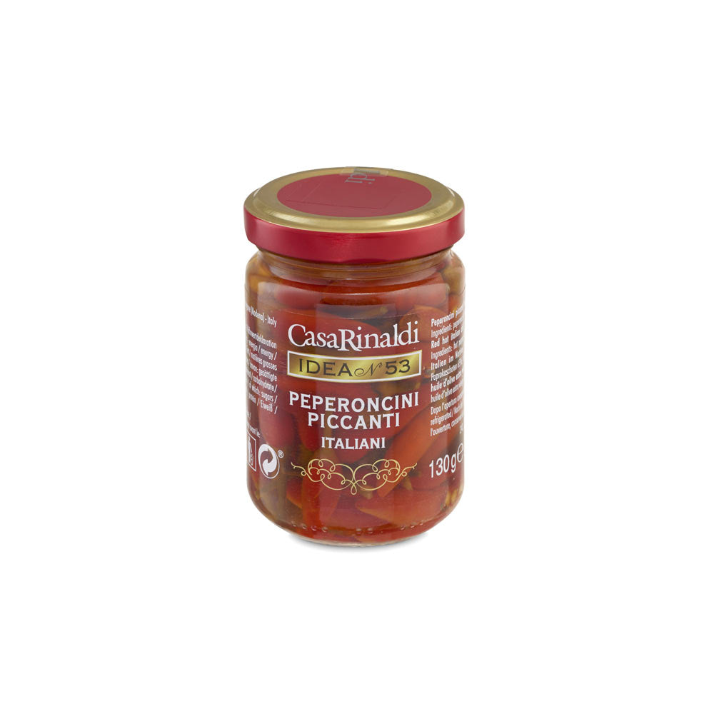 AJÍES PICANTES CASA RINALDI x130 gr
