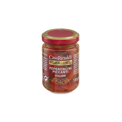 AJÍES PICANTES CASA RINALDI x130 gr