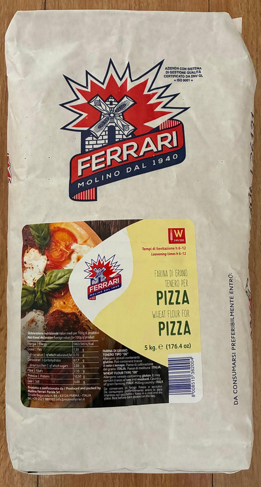 Harina de Trigo Tipo "00" Para Pizza Y Pan 5 Kilos