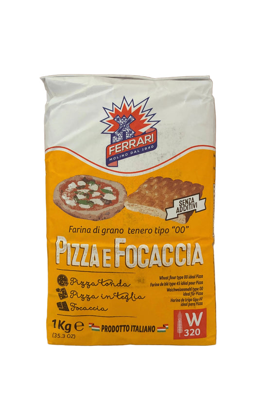 Harina de trigo "00" para Pizza y Focaccia 1 Kilo