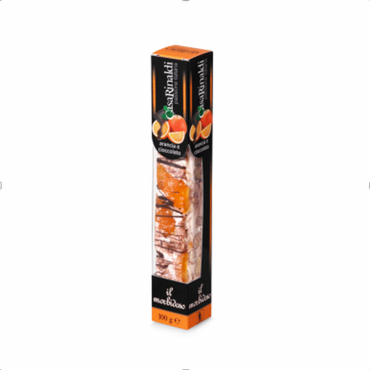 TURRÓN BLANDO DE NARANJA Y CHOCOLATE 100 gr